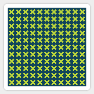 Geometric Seamless Pattern - X 023#002 Sticker